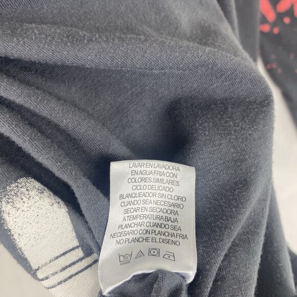 Ricky And Morty Graphic Shirt Mens Medium Gray Long Sleeve Crewneck Pullover - Picture 6 of 7